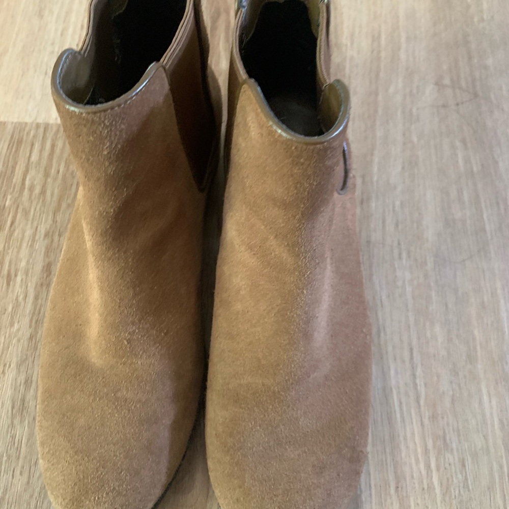 Cole Haan Tan Heeled Boots